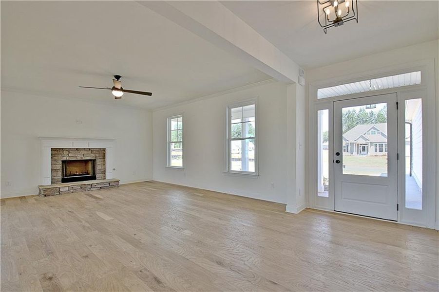 Spacious, unfurnished interior of a new home in , Senoia (Image 36).