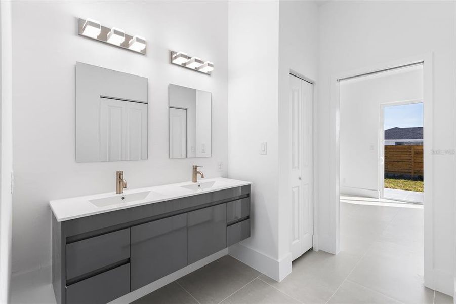 Furnished interior view inside a new home in , Lehigh Acres (Image 11).