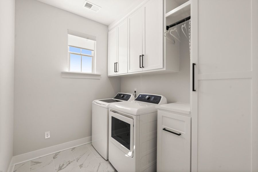 Furnished interior view inside a new home in Carnes Crossroads, Summerville (Image 36).