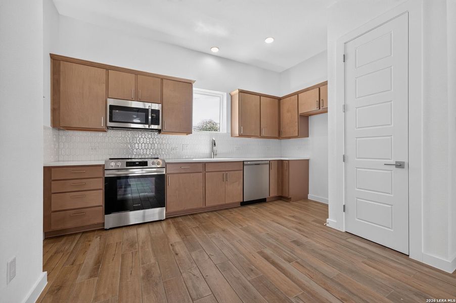 Furnished interior view inside a new home in , San Antonio (Image 4).