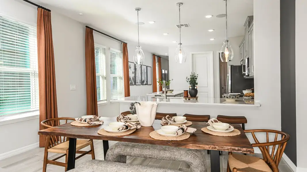 Furnished interior view inside a new home in Westview Community Group Page, Kissimmee (Image 14).