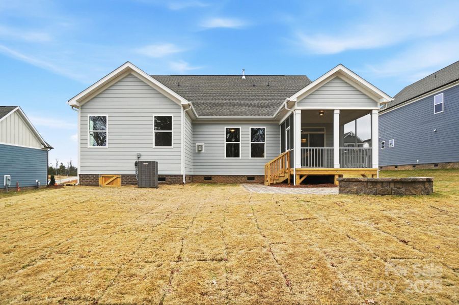 Exterior details and patio area of a home in Waterford Commons, Rock Hill (Image 4).