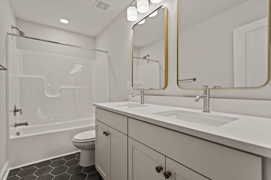 Furnished interior view inside a new home in Sweetgrass Station, Summerville (Image 11).