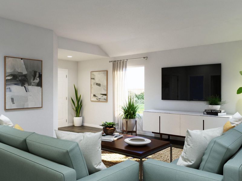 Photos are a representation of the floor plan. Options and interior selections will vary.