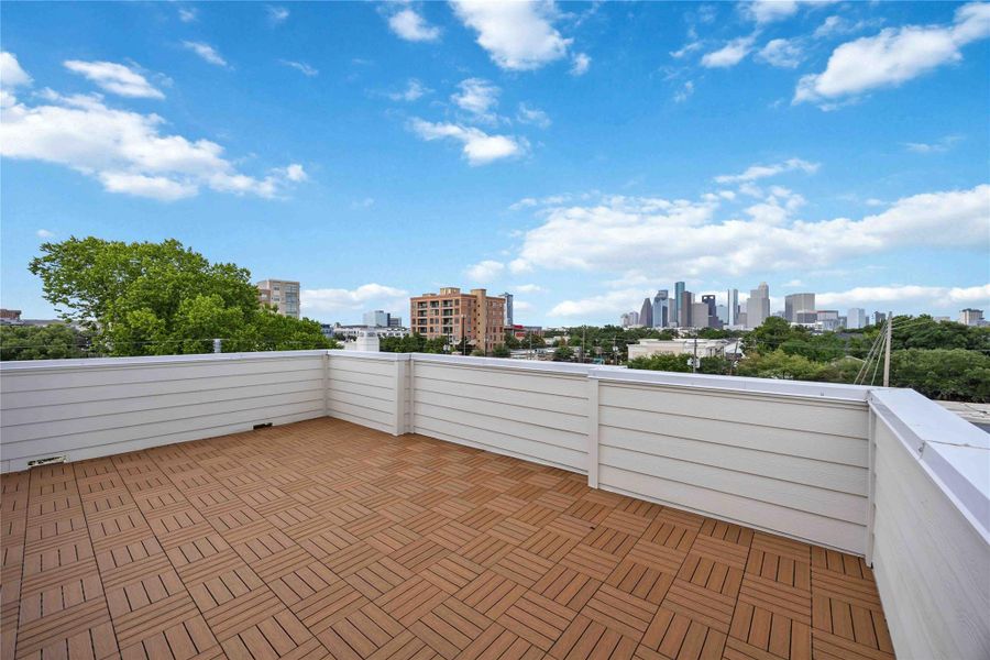Exterior details and patio area of a home in , Houston (Image 18). Exterior details and patio area of a home in , Houston (Image 18).