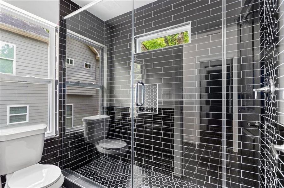 Furnished interior view inside a new home in , Atlanta (Image 32).