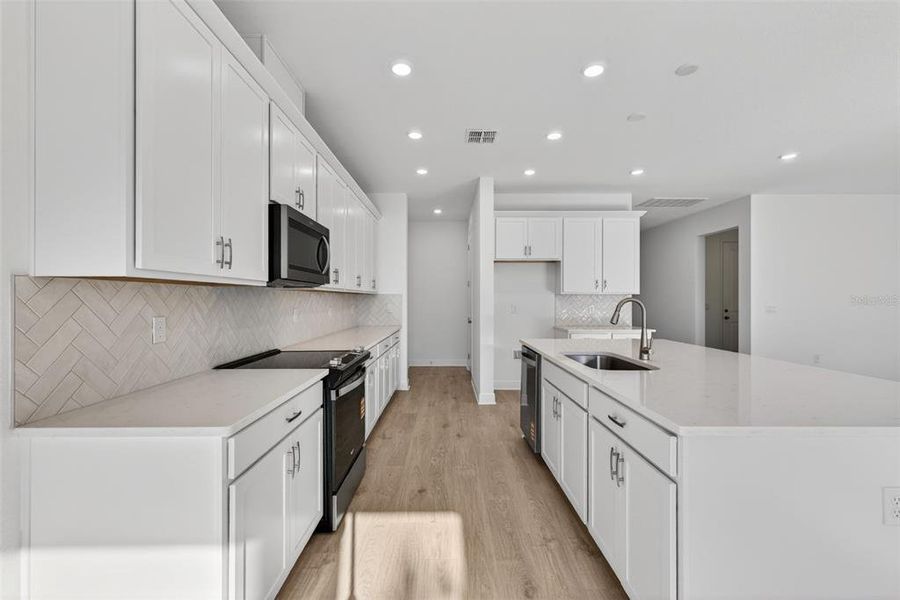 Furnished interior view inside a new home in Green Key Village, Lady Lake (Image 9). Furnished interior view inside a new home in Green Key Village, Lady Lake (Image 9).