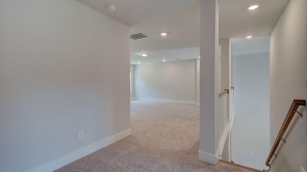 Representative furnished interior of a home built from the Margaret by DRB Homes in Saddleridge, Senoia (Image 16).