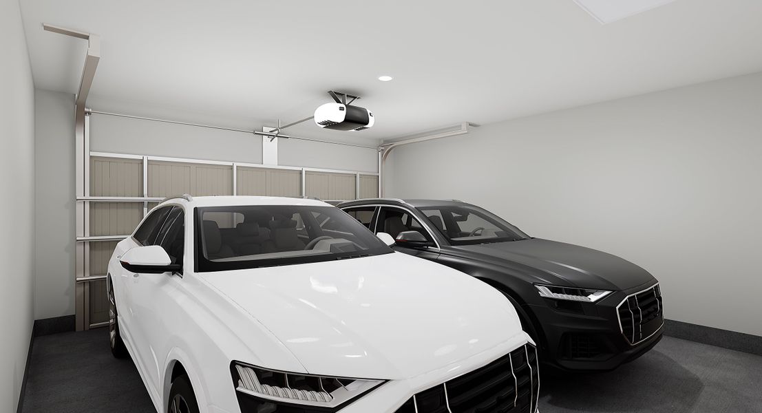 Representative furnished interior of a home built from the Cremello by Tri Pointe Homes in Painted Tree, McKinney (Image 12).