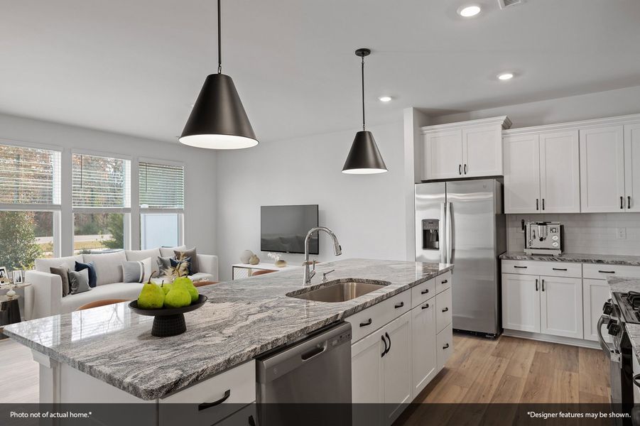 Furnished interior view inside a new home in Sweetbrier, Durham (Image 4). Furnished interior view inside a new home in Sweetbrier, Durham (Image 4).