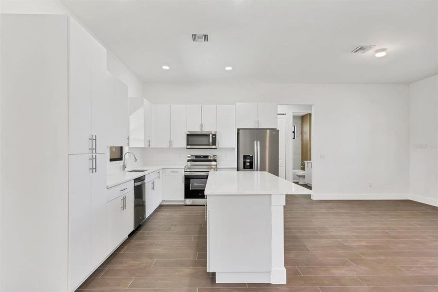 Spacious, unfurnished interior of a new home in , Port Charlotte (Image 24). Spacious, unfurnished interior of a new home in , Port Charlotte (Image 24).