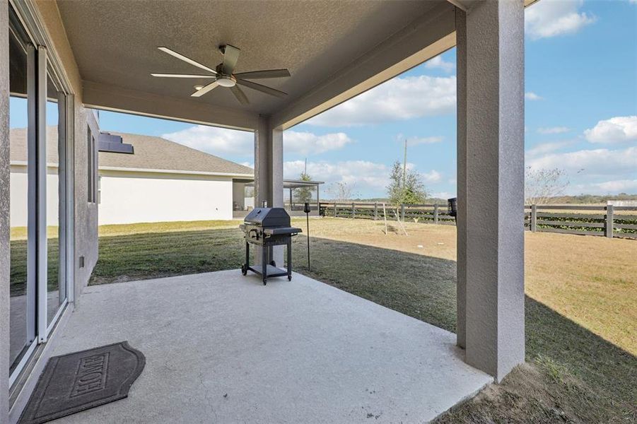 Exterior details and patio area of a home in , Apopka (Image 35).