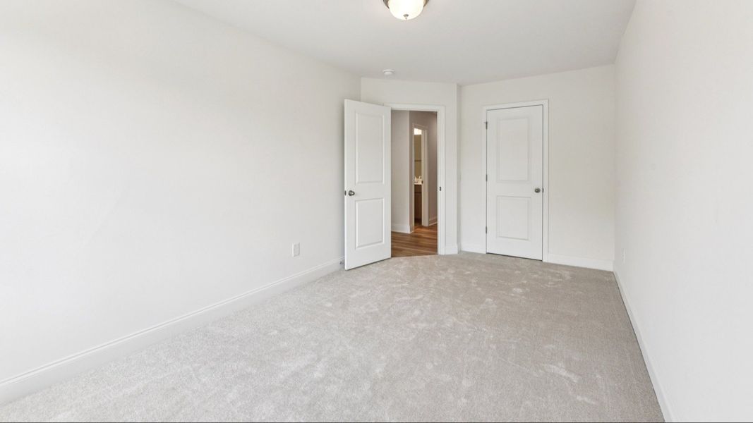 The Rochester Plan by DRB homes in Greenway Overlook, Charlotte NC - Bedroom 1