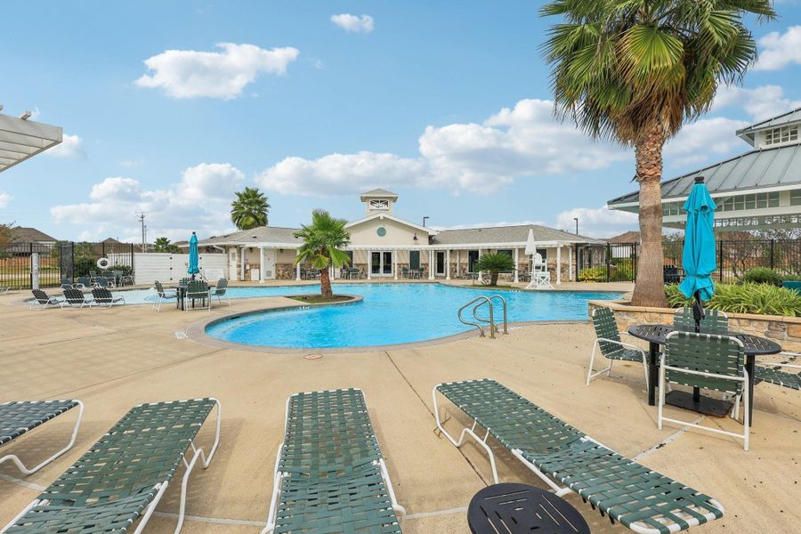 Pool at the community clubhouse