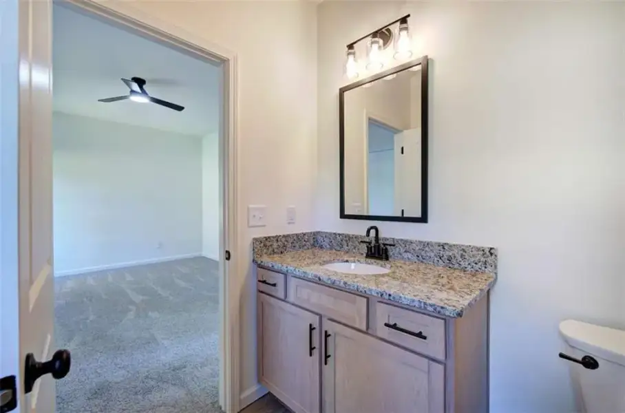 Furnished interior view inside a new home in , Dallas (Image 8).