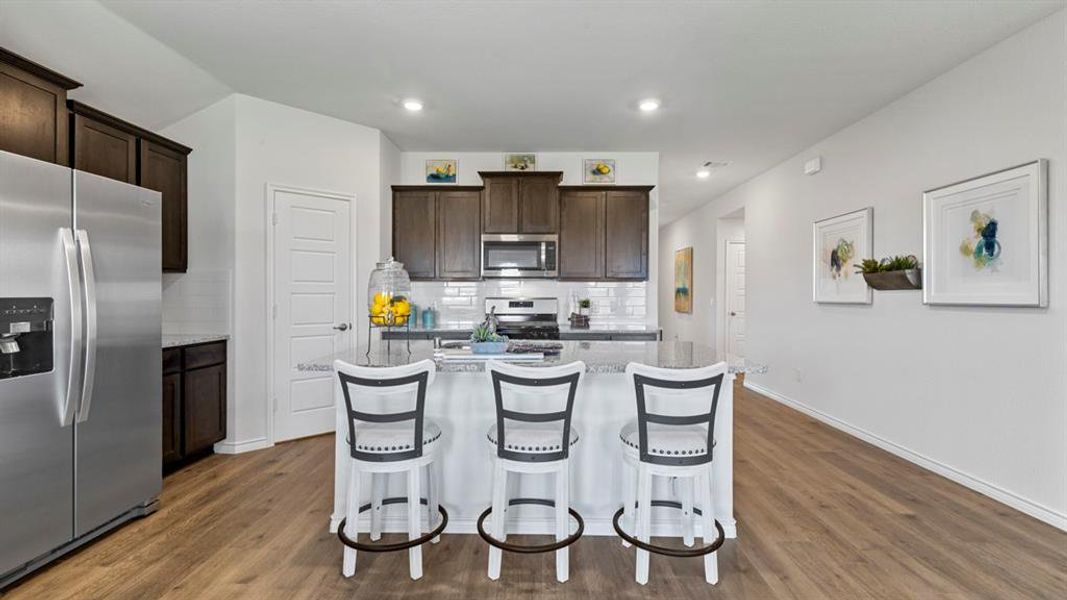 Furnished interior view inside a new home in Bel Air Village, Sherman (Image 29).