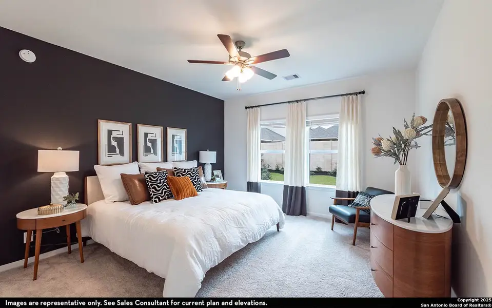 Furnished interior view inside a new home in Garden Grove, San Antonio (Image 7). Furnished interior view inside a new home in Garden Grove, San Antonio (Image 7).