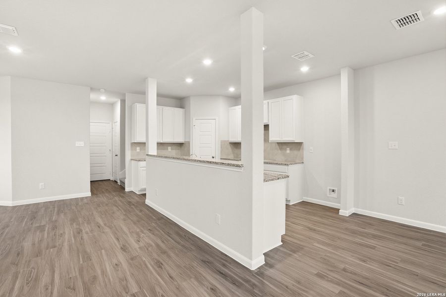 Furnished interior view inside a new home in Katzer Ranch, Converse (Image 7).
