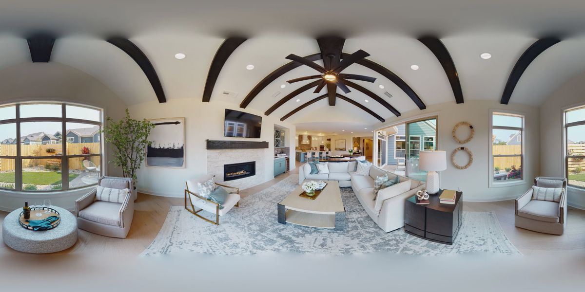 Representative furnished interior of a home built from the Provenance by Epcon Communities in The Courtyards by The Manor, Alpharetta (Image 44).