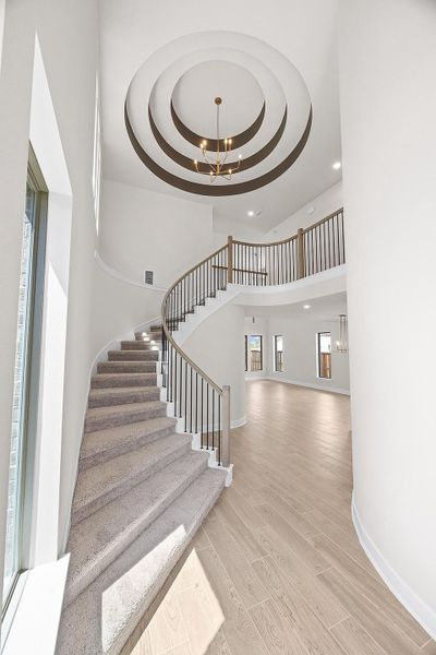 Spacious, unfurnished interior of a new home in Parmer Ranch, Georgetown (Image 29). Spacious, unfurnished interior of a new home in Parmer Ranch, Georgetown (Image 29).