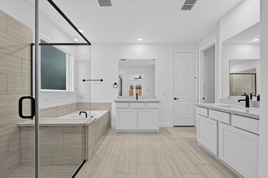 Furnished interior view inside a new home in The Ridge at Northlake, Northlake (Image 6).