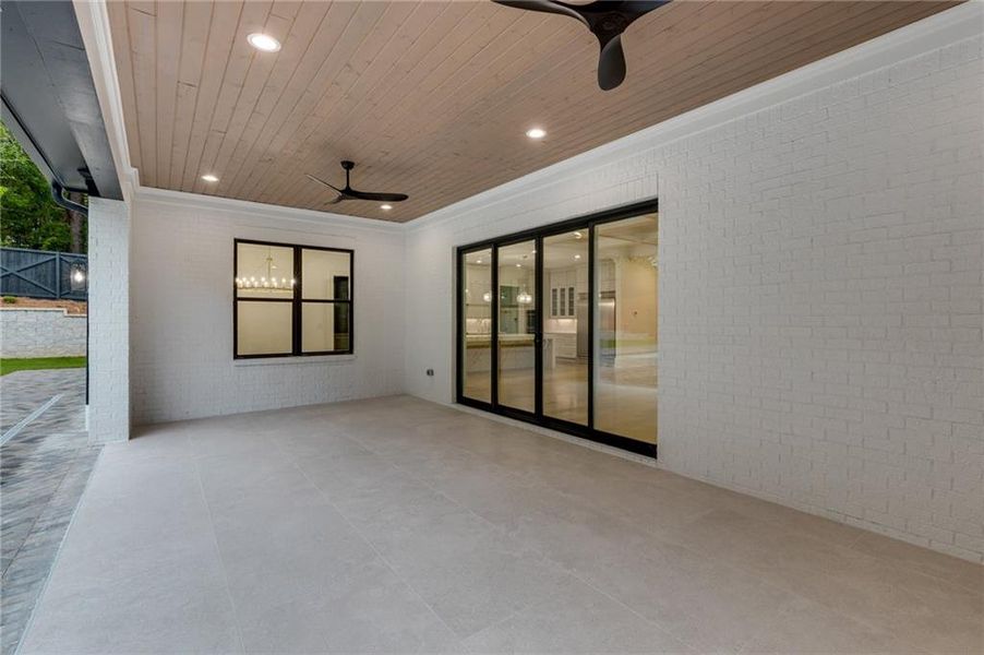 Exterior details and patio area of a home in , Bethlehem (Image 3). Exterior details and patio area of a home in , Bethlehem (Image 3).