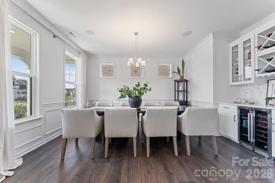 Furnished interior view inside a new home in , Indian Land (Image 6).