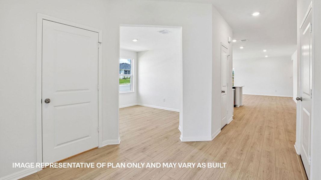 Spacious, unfurnished interior of a new home in Southgrove, Kyle (Image 33). Spacious, unfurnished interior of a new home in Southgrove, Kyle (Image 33).