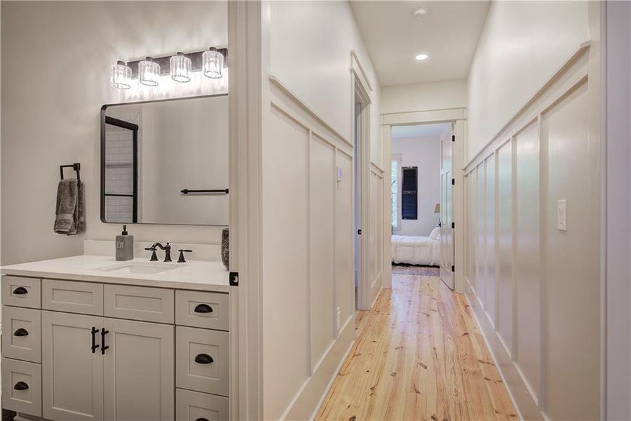 Furnished interior view inside a new home in , Acworth (Image 77).