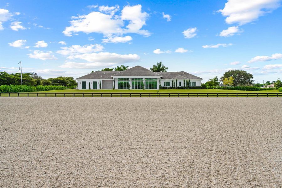 Exterior details and patio area of a home in , Wellington (Image 36). Exterior details and patio area of a home in , Wellington (Image 36).