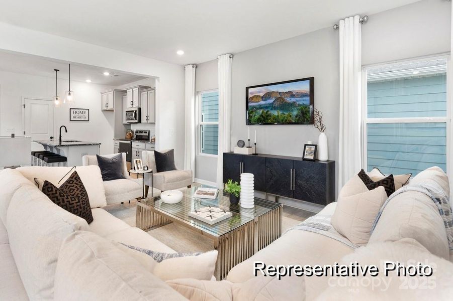 Furnished interior view inside a new home in Colvin Park, Rock Hill (Image 16).