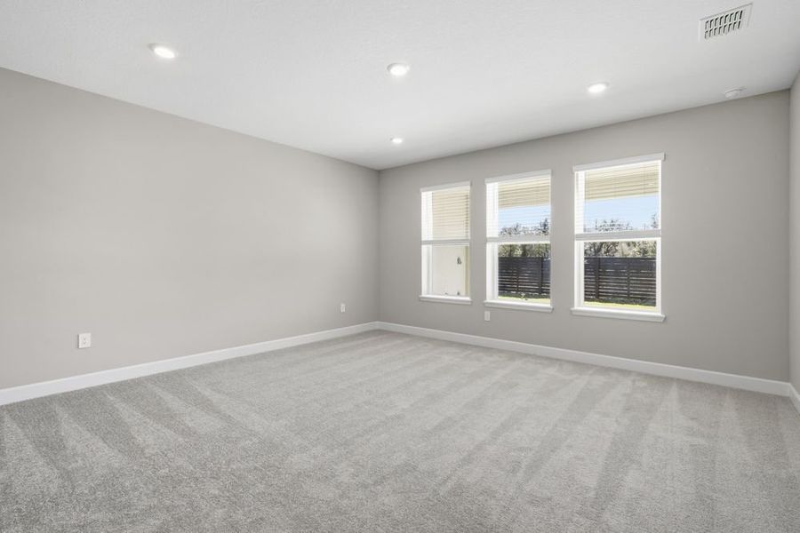 Spacious, unfurnished interior of a new home in Firethorn, Parrish (Image 11). Spacious, unfurnished interior of a new home in Firethorn, Parrish (Image 11).