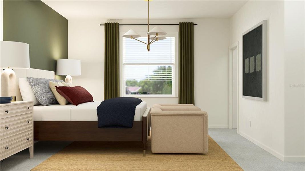 Furnished interior view inside a new home in Rye Ranch, Parrish (Image 6).