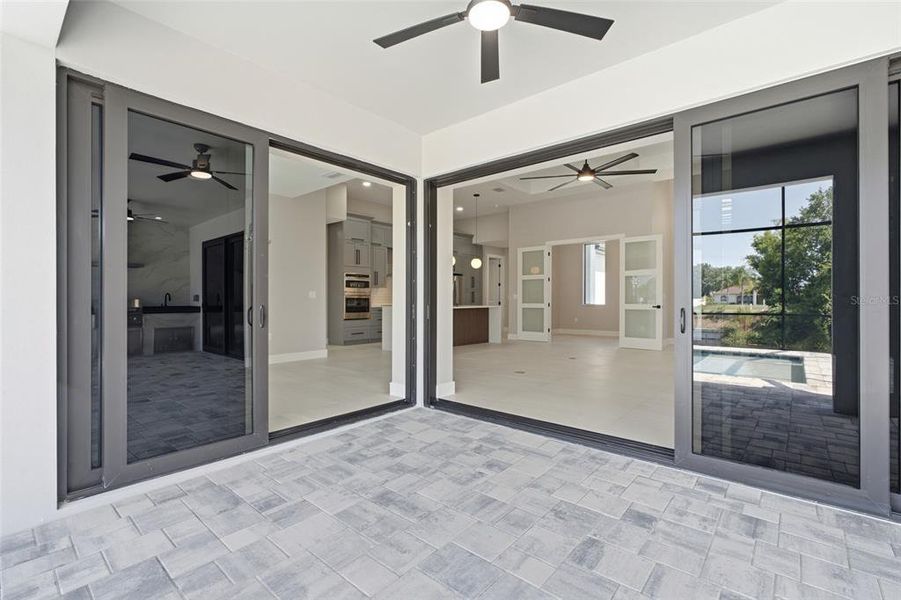 Exterior details and patio area of a home in , Cape Coral (Image 32).