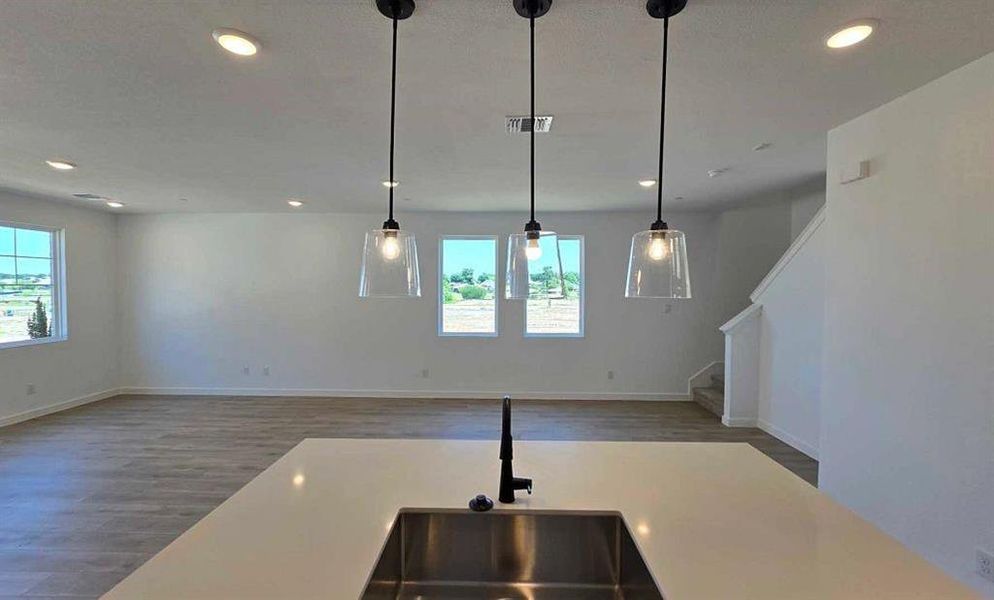 Open Kitchen-Living-Dining Room Construction Progress