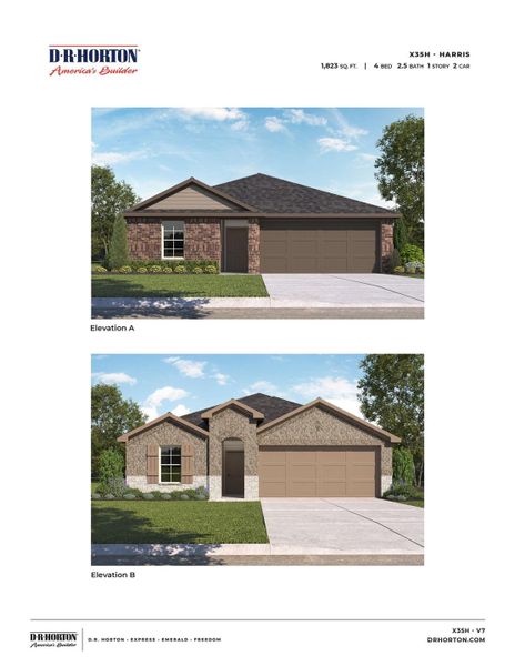 1831 Harris Elevation Plan 1831 Harris Elevation Plan