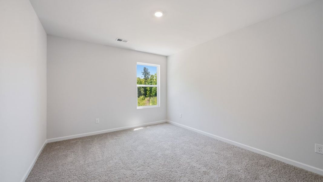 Representative unfurnished interior of a home built from the Hillcrest by D.R. Horton in Shoal Creek, Hampton (Image 23).