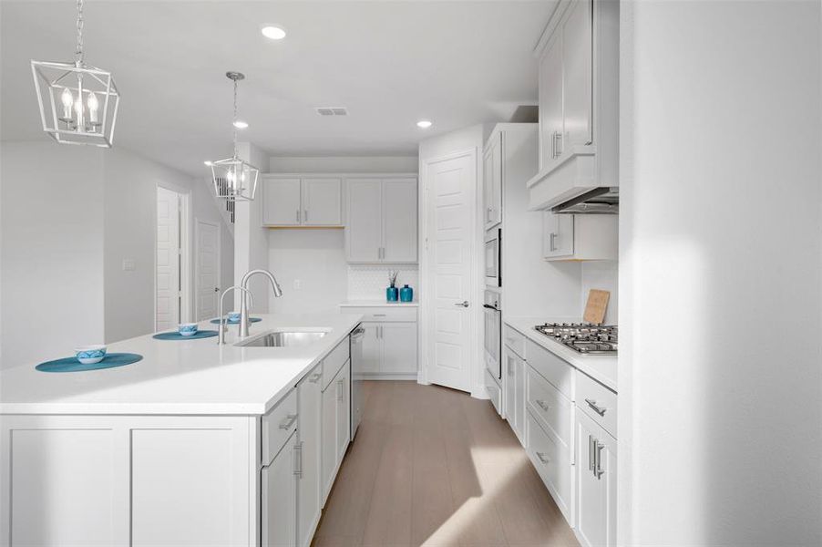 Furnished interior view inside a new home in Aster Park, McKinney (Image 10).