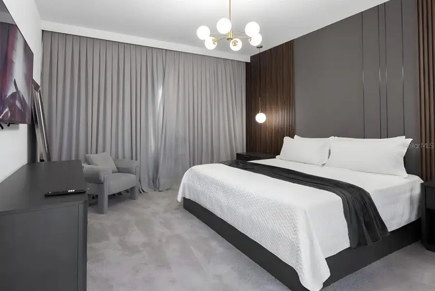 Furnished interior view inside a new home in , Davenport (Image 27).