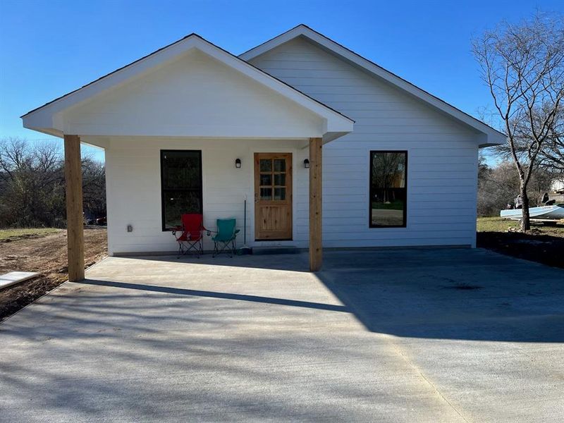 View of front of house