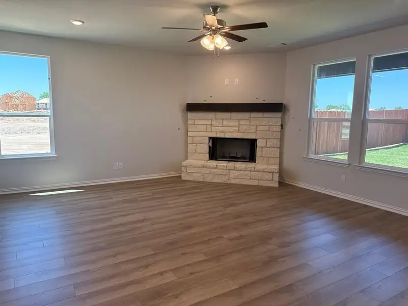 Spacious, unfurnished interior of a new home in Covenant Park, Springtown (Image 10). Spacious, unfurnished interior of a new home in Covenant Park, Springtown (Image 10).