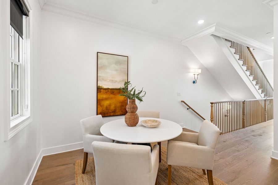 Furnished interior view inside a new home in , Charleston (Image 15).