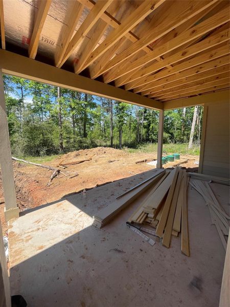 In-progress construction of a new home in , Willis, TX (Image 22).