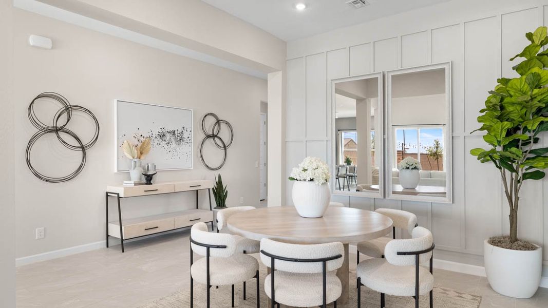 Furnished interior view inside a new home in Zanjero Pass, Waddell (Image 6).