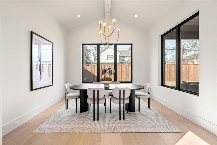 Furnished interior view inside a new home in , Dallas (Image 28).