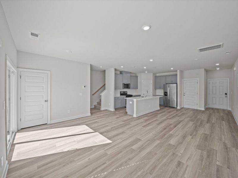 Spacious, unfurnished interior of a new home in Northbrook Village Townes, Taylors (Image 13).