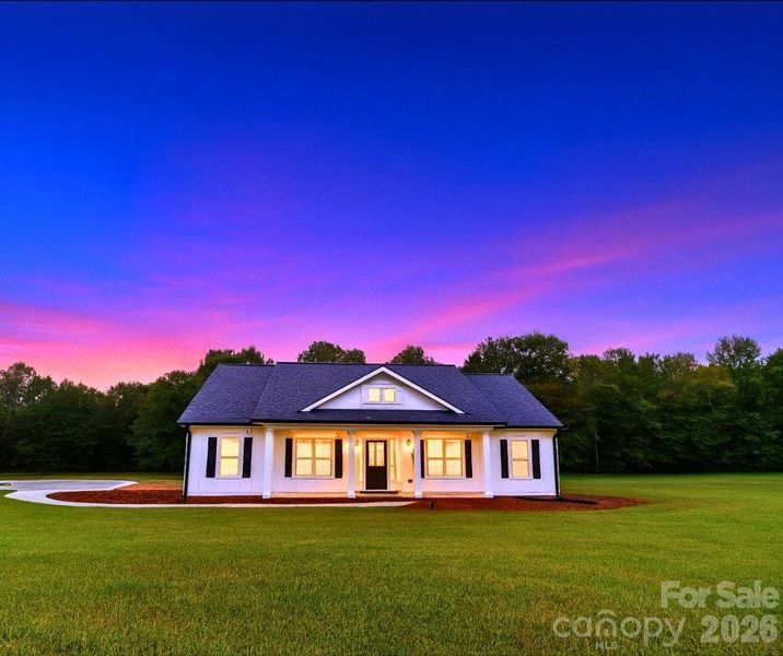 Front exterior of a new home in , Lawndale, NC, highlighting curb appeal (Image 2). Front exterior of a new home in , Lawndale, NC, highlighting curb appeal (Image 2).