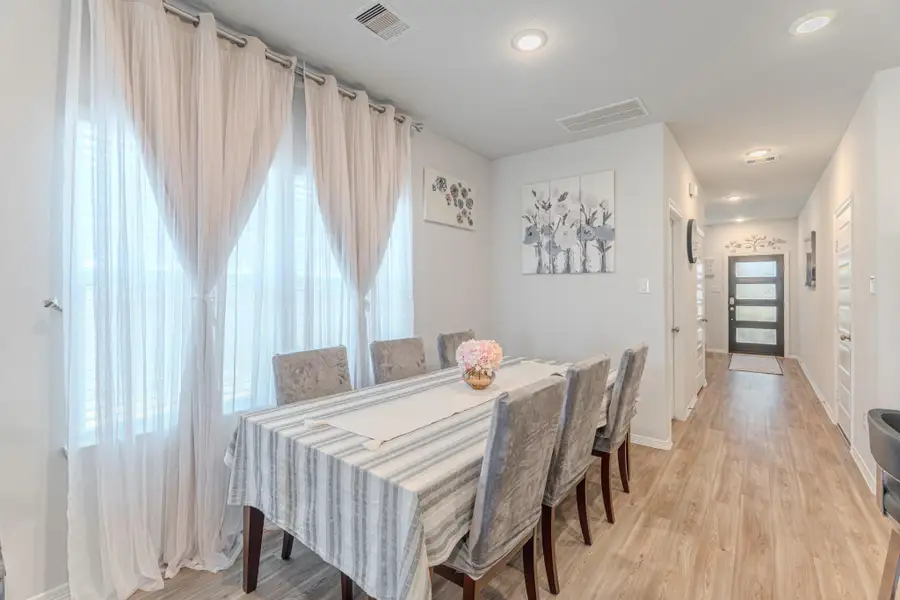 Furnished interior view inside a new home in Lonestar Collection at Aurora, Katy (Image 7). Furnished interior view inside a new home in Lonestar Collection at Aurora, Katy (Image 7).