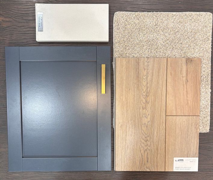 Sample of building materials used in homes in Reidville Town Center, Reidville (Image 4).