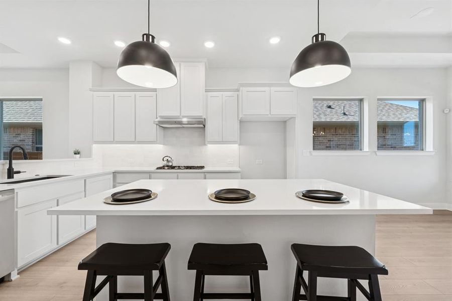 Furnished interior view inside a new home in Solterra - Garden Series, Mesquite (Image 8).